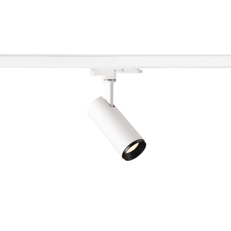 NUMINOS, spot pour rail 3 allumages, intérieur, 36°, blanc/noir, LED, 10,42W, 3000K, variable Dali