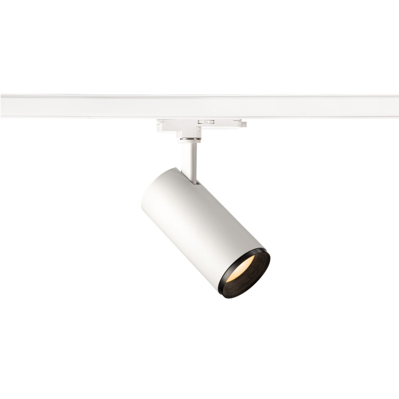 NUMINOS, spot pour rail 3 allumages, intérieur, 36°, blanc/noir, LED, 20,1W, 2700K, variable Dali