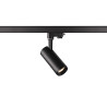 NUMINOS, spot pour rail 3 allumages, intérieur, 36°, noir, LED, 10,42W, 2700K, variable Triac