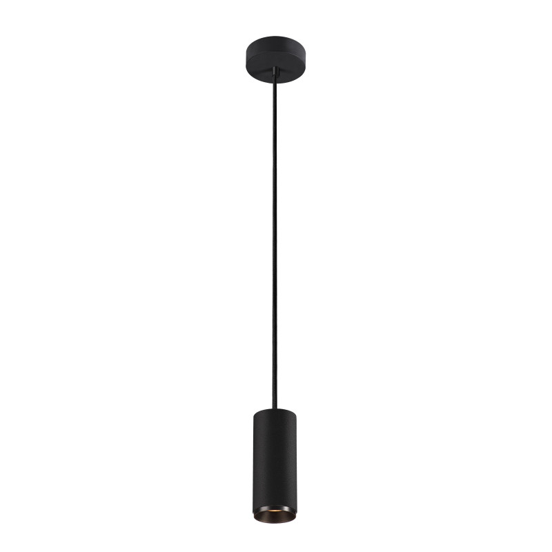 NUMINOS, suspension intérieure, 24°, noir, LED, 10,42W, 2700K, variable Triac