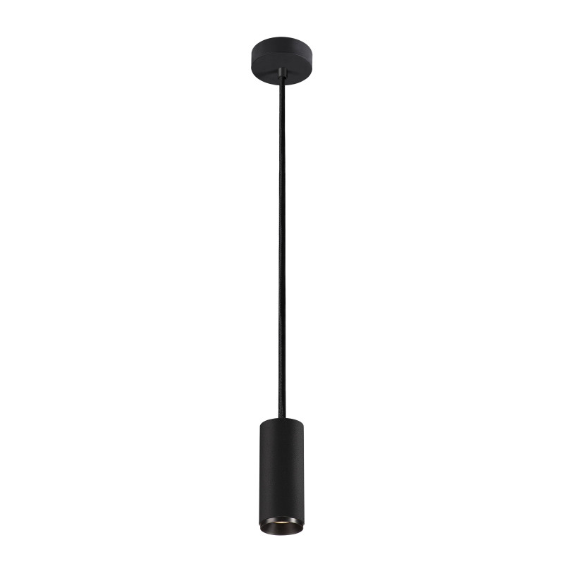 NUMINOS, suspension intérieure, 24°, noir, LED, 10,42W, 4000K, variable Dali