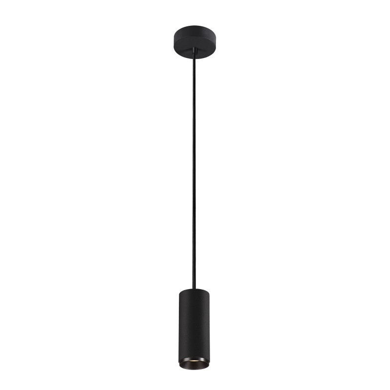 NUMINOS, suspension intérieure, 24°, noir, LED, 10,42W, 4000K, variable Triac