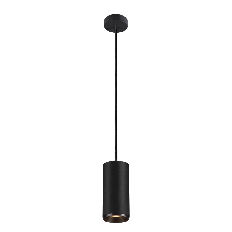 NUMINOS, suspension intérieure, 36°, noir, LED, 28W, 3000K, variable Dali
