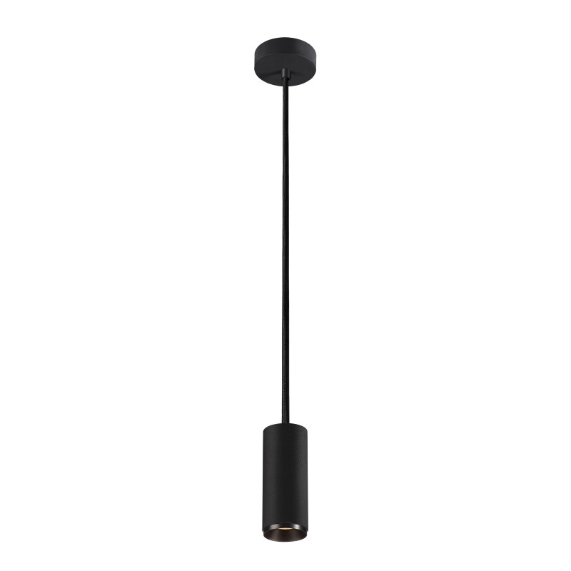 NUMINOS, suspension intérieure, 60°, noir, LED, 10,42W, 3000K, variable Dali