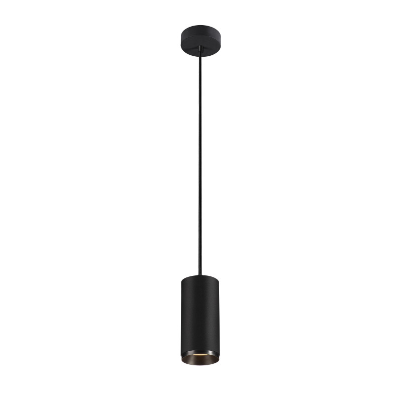 NUMINOS, suspension intérieure, 60°, noir, LED, 20,1W, 2700K, variable Triac