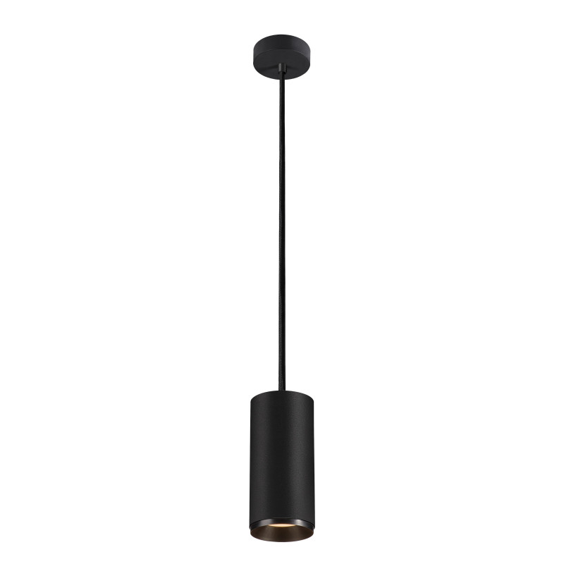 NUMINOS, suspension intérieure, 60°, noir, LED, 28W, 2700K, variable Dali