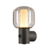 OVALISK, applique extérieure, anthracite, LED, 9,6W, 3000/4000K, détecteur de mouvement, interrupteur CCT, IP65