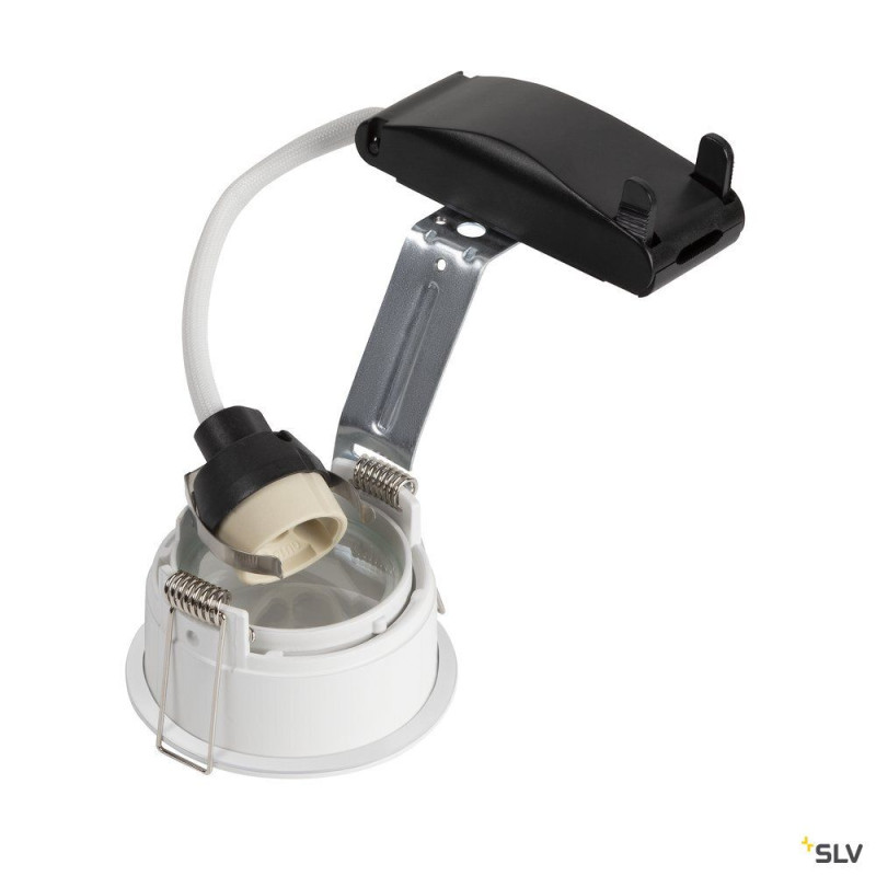 HORN, encastré plafond intérieur, simple, blanc, GU10/QPAR51, 25W max, RT 2012