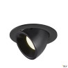 NUMINOS® GIMBLE L, encastré de plafond intérieur, 20°, noir, LED, 25,4W, 4000K