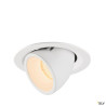 NUMINOS® GIMBLE M, encastré de plafond intérieur, 20°, blanc, LED, 17,5W, 2700K