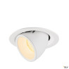 NUMINOS® GIMBLE M, encastré de plafond intérieur, 20°, blanc, LED, 17,5W, 3000K