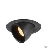 NUMINOS® GIMBLE M, encastré de plafond intérieur, 20°, noir, LED, 17,5W, 2700K
