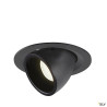 NUMINOS® GIMBLE M, encastré de plafond intérieur, 55°, noir, LED, 17,5W, 4000K