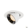 NUMINOS® GIMBLE S, encastré de plafond int, 20°, blanc/chrome, LED, 8,6W, 2700K