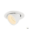 NUMINOS® GIMBLE S, encastré de plafond intérieur, 20°, blanc, LED, 8,6W, 3000K