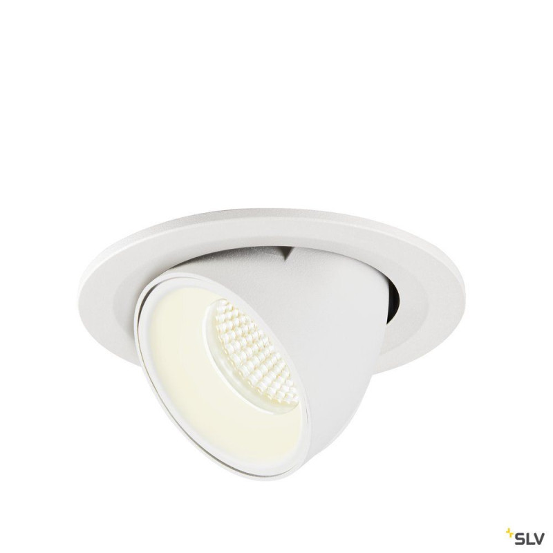 NUMINOS® GIMBLE S, encastré de plafond intérieur, 20°, blanc, LED, 8,6W, 4000K