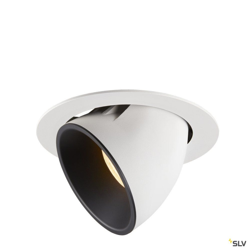 NUMINOS® GIMBLE XL, encastré de plafond int, 40°, blanc/noir, LED, 37,4W, 3000K