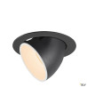 NUMINOS® GIMBLE XL, encastré de plafond int, 40°, noir/blanc, LED, 37,4W, 2700K