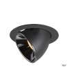 NUMINOS® GIMBLE XL, encastré de plafond int, 40°, noir/chrome, LED, 37,4W, 2700K