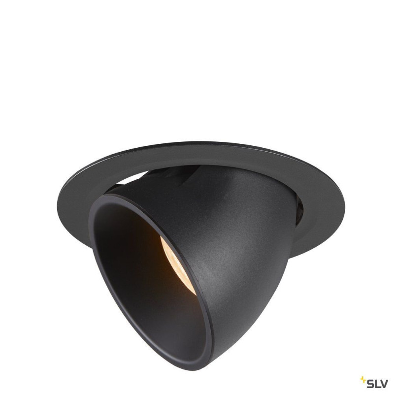 NUMINOS® GIMBLE XL, encastré de plafond intérieur, 20°, noir, LED, 37,4W, 2700K