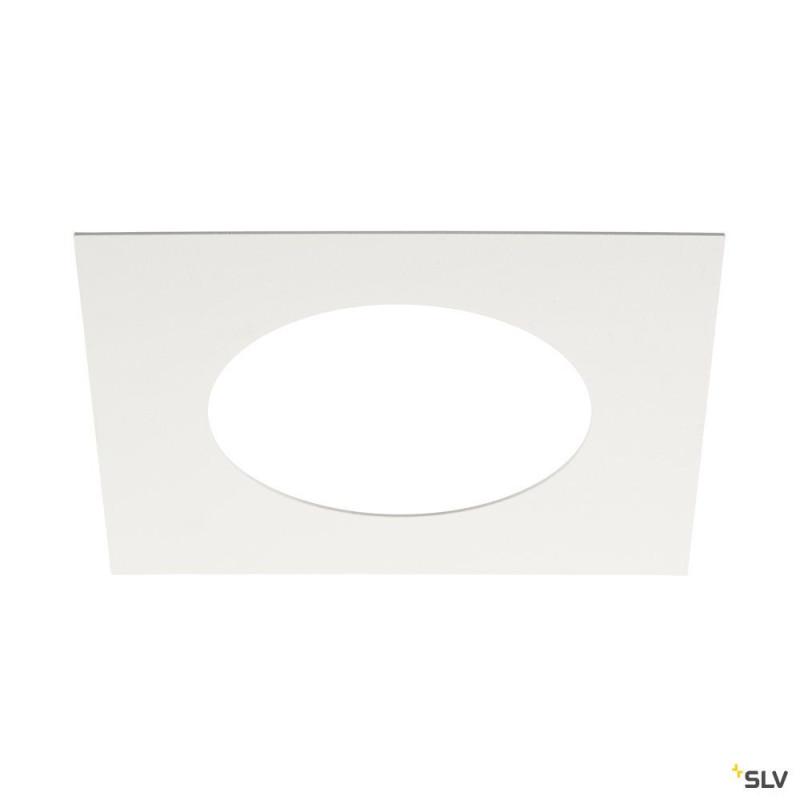 NUMINOS®, bague de réduction carrée, longueur 24 cm, Ø intérieur 15 cm, blanc