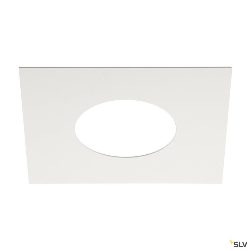 NUMINOS®, bague de réduction carrée, longueur 24 cm, Ø intérieur 12 cm, blanc