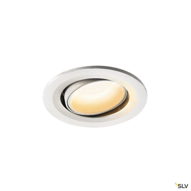 NUMINOS® MOVE S, encastré plafond orientable, 55°, blanc, LED, 8,6W, 3000K