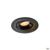 NUMINOS® MOVE S, encastré plafond orientable, 40°, noir, LED, 8,6W, 2700K