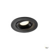 NUMINOS® MOVE S, encastré plafond orientable, 20°, noir, LED, 8,6W, 4000K