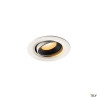 NUMINOS® MOVE XS, encastré plafond orientable, 40°, blanc/noir, LED, 7W, 2700K