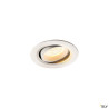 NUMINOS® MOVE XS, encastré plafond orientable, 40°, blanc, LED, 7W, 2700K