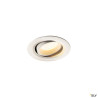 NUMINOS® MOVE XS, encastré plafond orientable, 20°, blanc, LED, 7W, 3000K