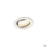 NUMINOS® MOVE XS, encastré plafond orientable, 55°, blanc, LED, 7W, 4000K