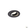 NUMINOS® MOVE XS, encastré plafond orientable, 20°, noir/chrome, LED, 7W, 4000K