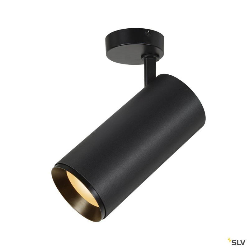 NUMINOS® XL, plafonnier orientable, 24°, noir, LED, 36W, 2700K, variable