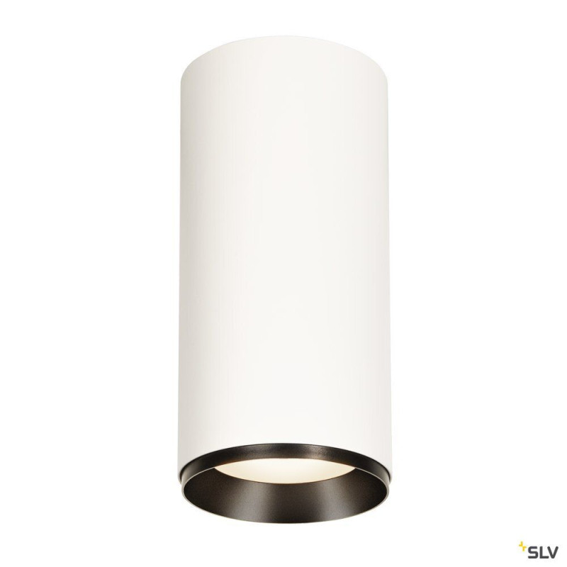 NUMINOS® XL, plafonnier intérieur, 60°, blanc/noir, LED, 36W, 4000K, variable