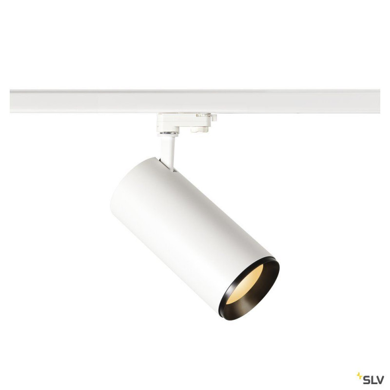 NUMINOS® XL, spot rail 3 all int, 60°, blanc/noir, LED, 36W, 2700K, variable