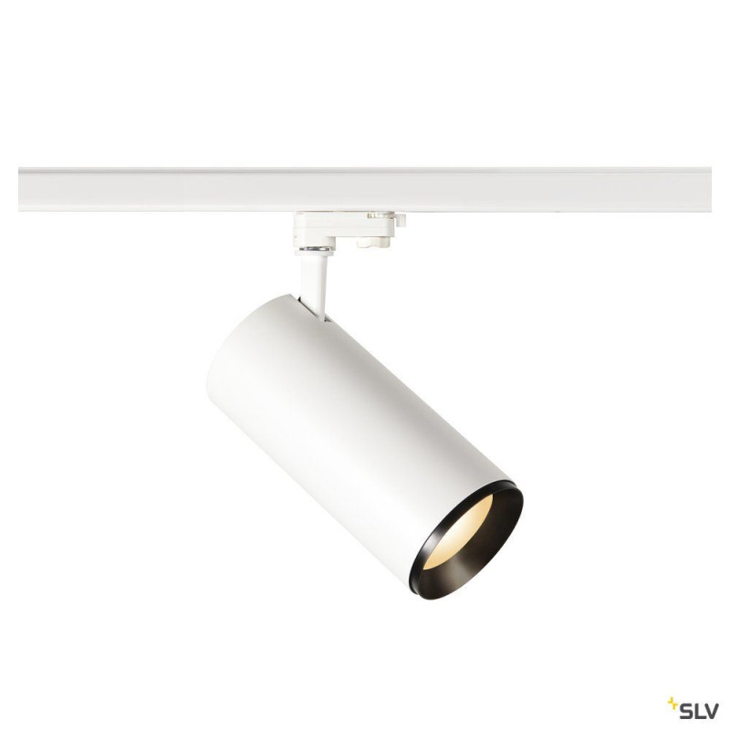 NUMINOS® XL, spot rail 3 all int, 60°, blanc/noir, LED, 36W, 3000K, variable