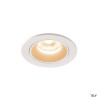 NUMINOS® XS, encastré de plafond int, 40°, blanc, LED, 7W, 2700K, IP20/IP44