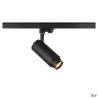 NUMINOS® ZOOM M, spot rail 3 all int, 15°, blanc/noir, LED, 20W, 2700K, variable