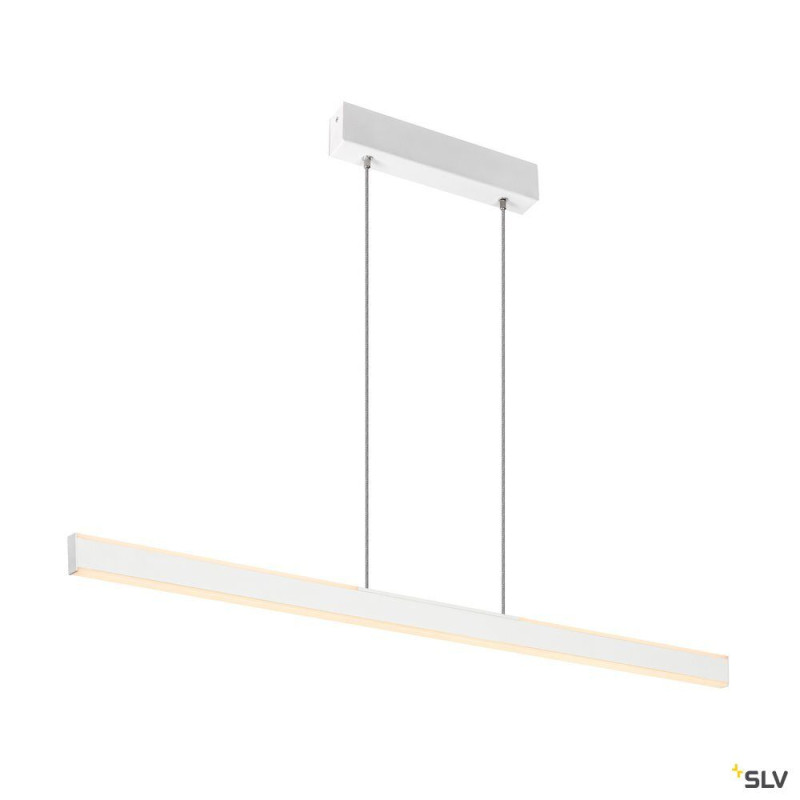 ONE LINEAR 100, suspension int, up/down, blanc, LED, 24W, 2700/3000K, variable
