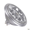 Source LED QPAR111, GU10, argent, 12,5W, 2700K, variable