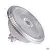 Source LED QPAR111, GU10, argent, 12,5W, 4000K, variable