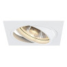 SPOT CARRE NEW TRIA I ES111 - ENCASTRE BLANC MAT 