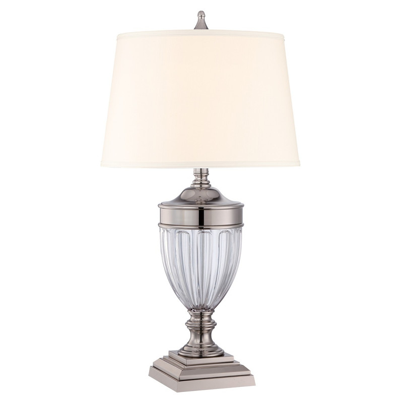Lampe de table Dennison 1 lumière - Nickel poli
