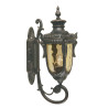 Lanterne murale moyenne Philadelphia 1 lumière - Bronze ancien