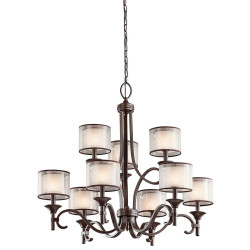 Lustre Lacey 9 lumières -...