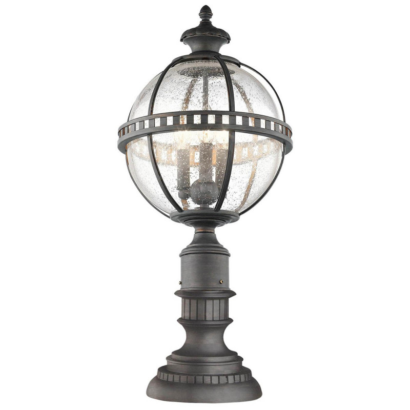Lanterne de piédestal Halleron 3 lumières