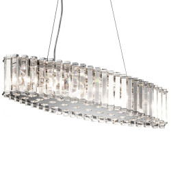 Lustre îlot Crystal Skye 8...