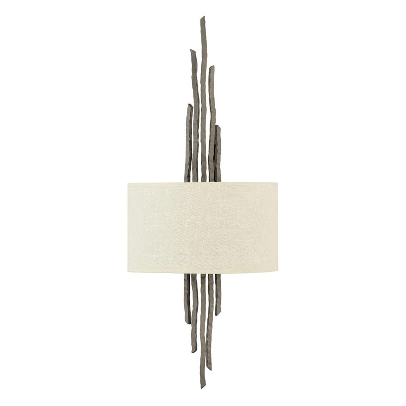 Applique murale Spyre 2 lumières - Bronze métallique mat
